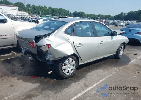 2008 Hyundai Elantra Gls/Se from USA, damaged, VIN KMHDU46DX8U520939